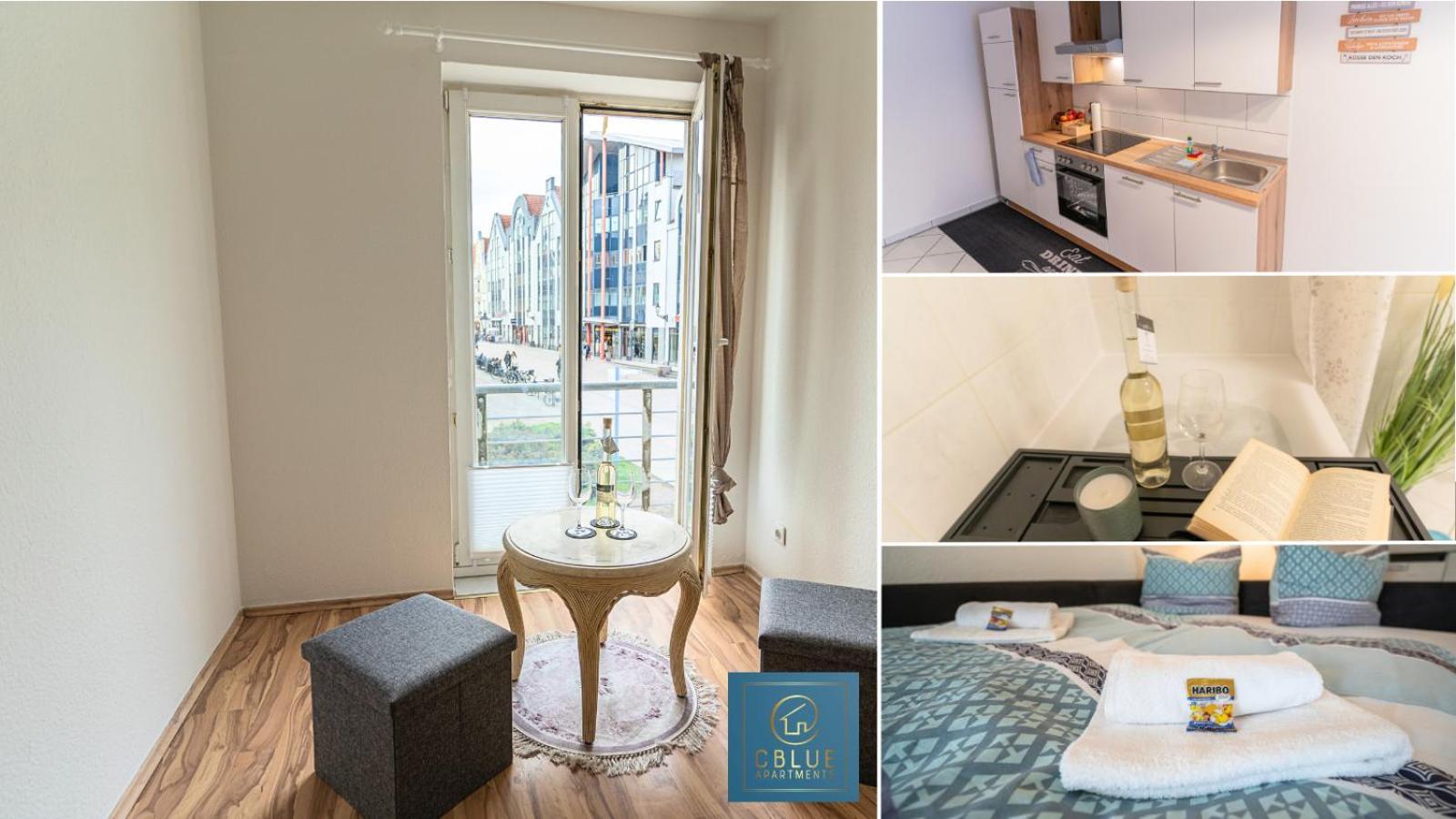 Cblue "Turmresidenz", Zentral, Familienfreundlich, Schatzsuche Wißmar Esterno foto